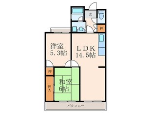 第１７共立ビルの物件間取画像